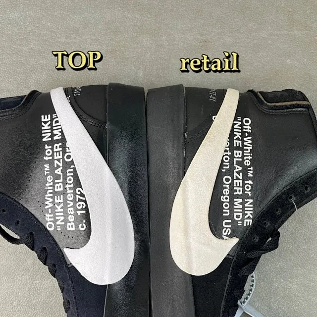 Nike Sneakers Blazer Mid Off-White collaboration high-top product detail image 17