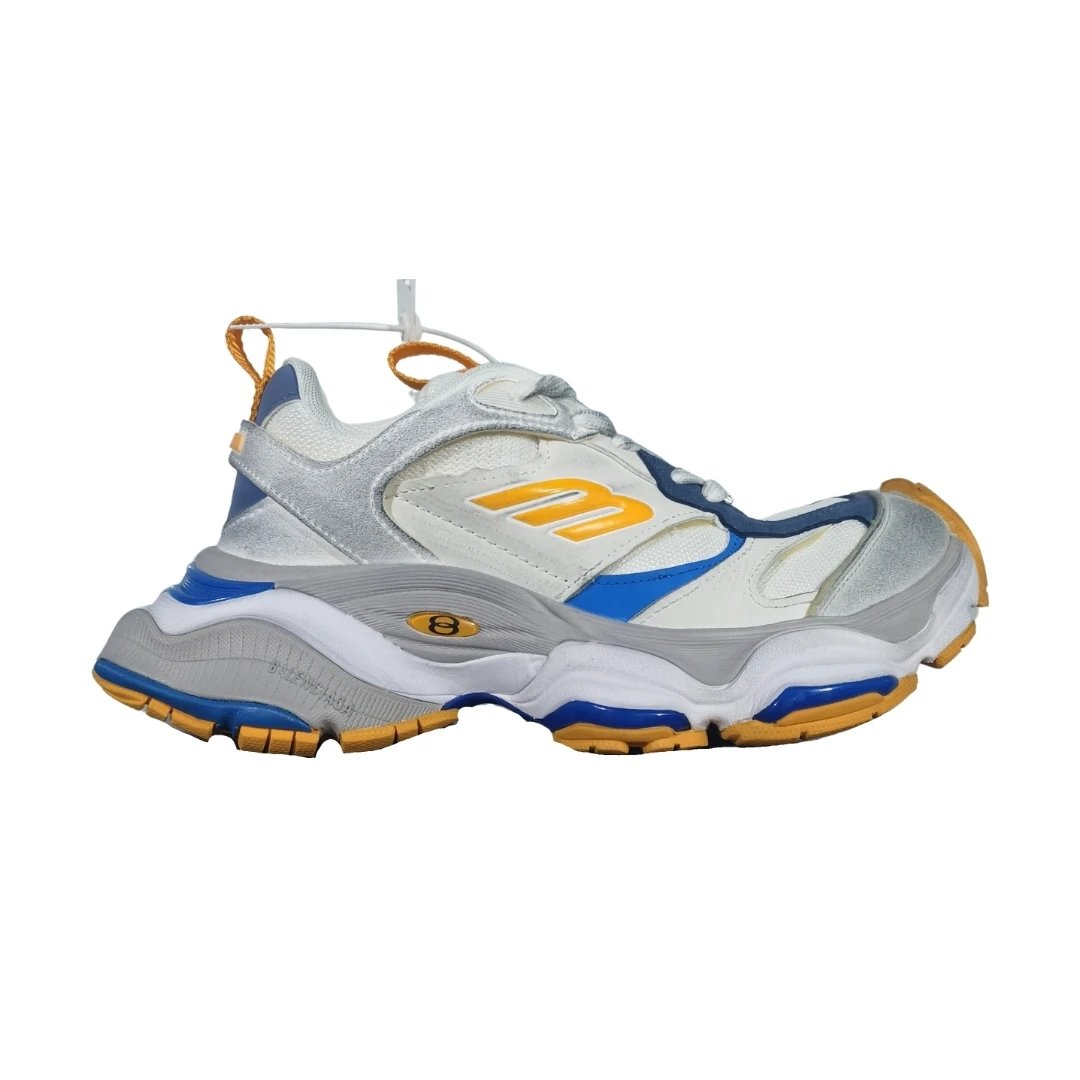 Balenciaga Sneakers Cargo Sneaker — White Yellow Blue