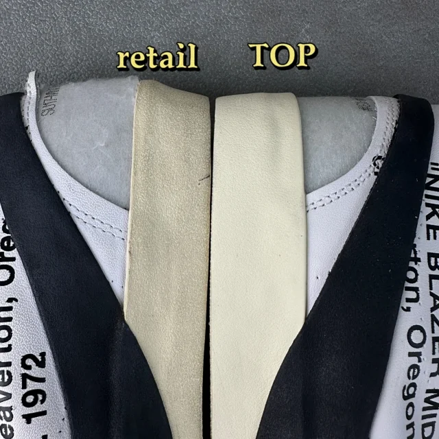 Nike Sneakers Blazer Mid Off-White collaboration high-top product detail image 6