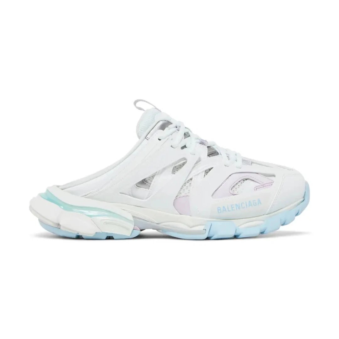Balenciaga Slippers Track Mule — 3.0 Pastel Mix