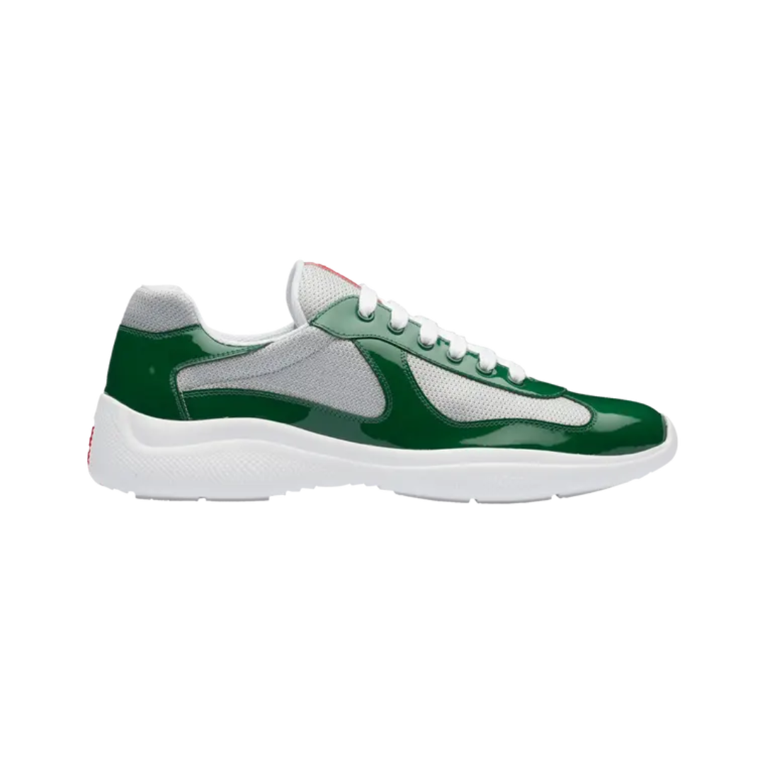 Prada Sneakers America's Cup — Green Silver