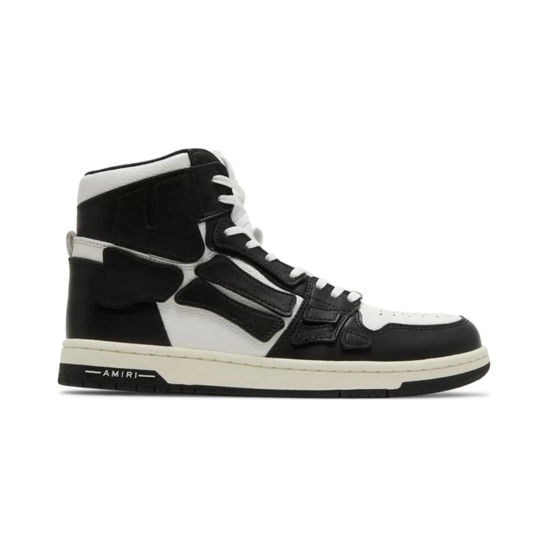 AMIRI Sneakers Skel High skeletal-panel high-top — Black White 2