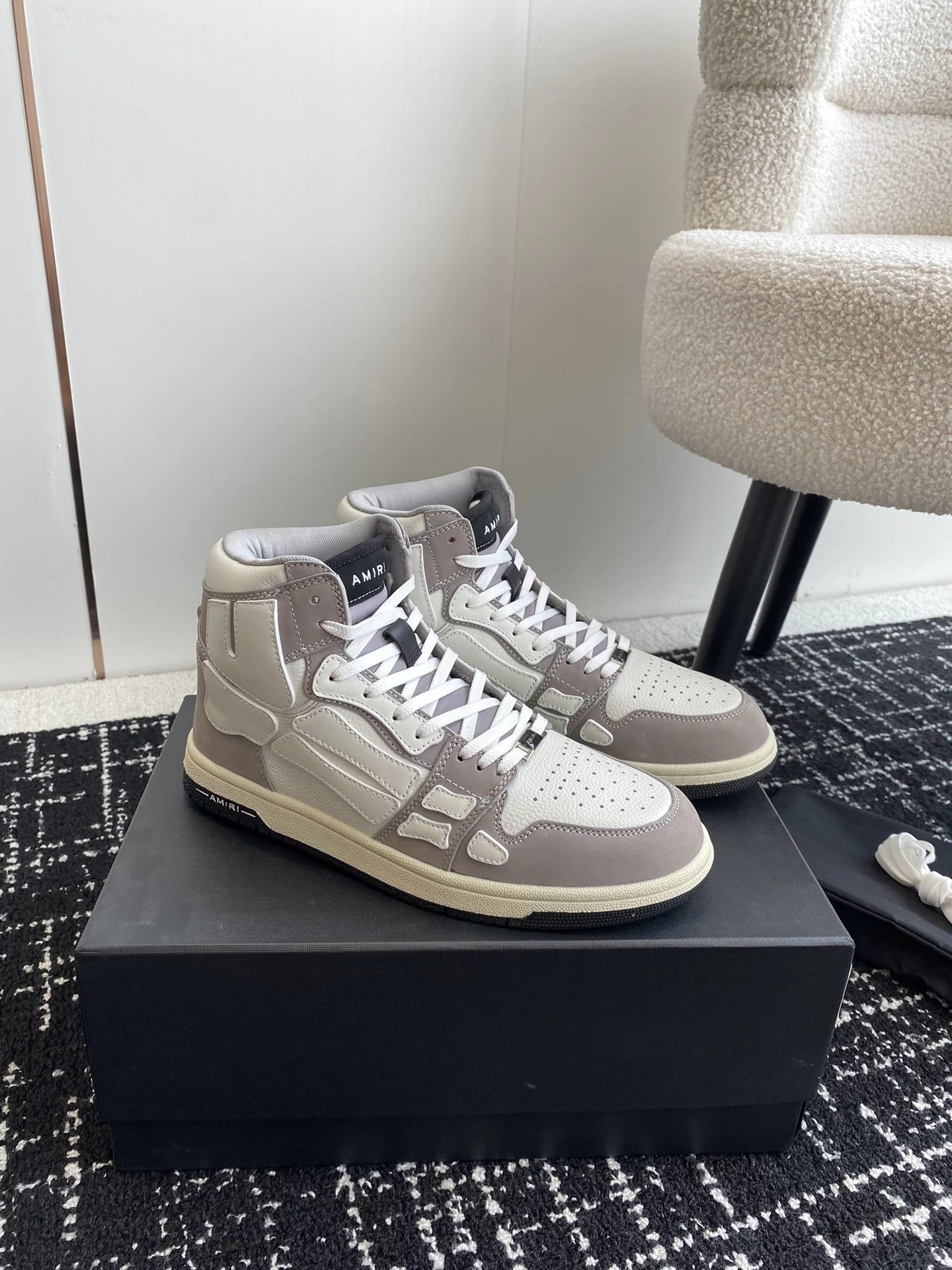 AMIRI Sneakers Skel High skeletal-panel high-top image 12