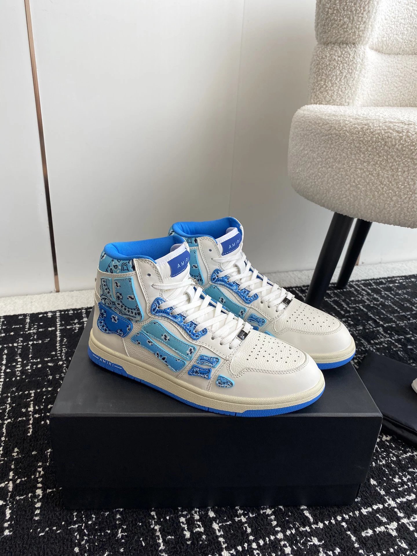 AMIRI Sneakers Skel High skeletal-panel high-top image 9