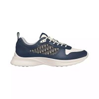 Oblique - Navy Blue Cream