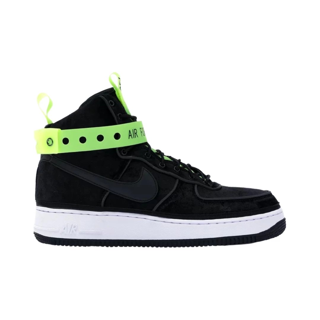 Nike Sneakers Air Force 1 High — Magic Stick Black Velour