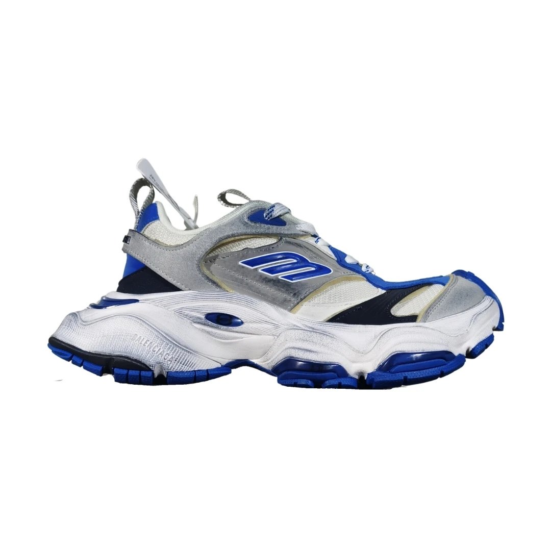 Balenciaga Sneakers Cargo Sneaker — White Blue