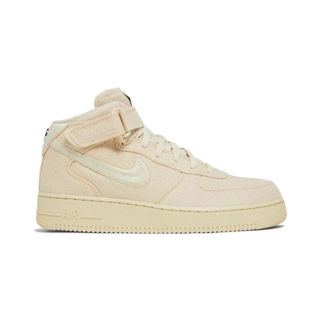 Nike Sneakers Air Force 1 Mid — Stussy Fossil