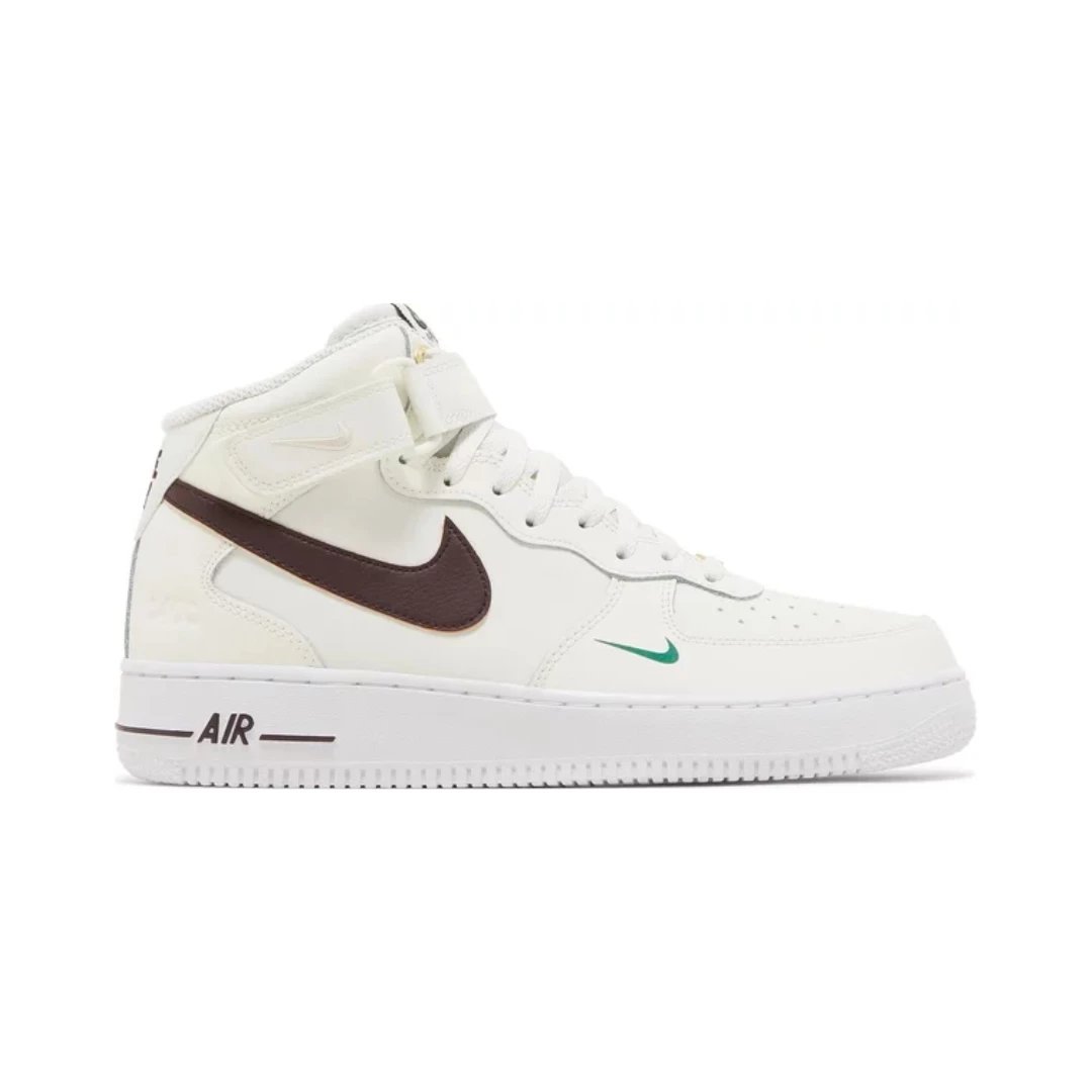 Nike Sneakers Air Force 1 Mid — 40th Anniversary-Sail Brown Basalt