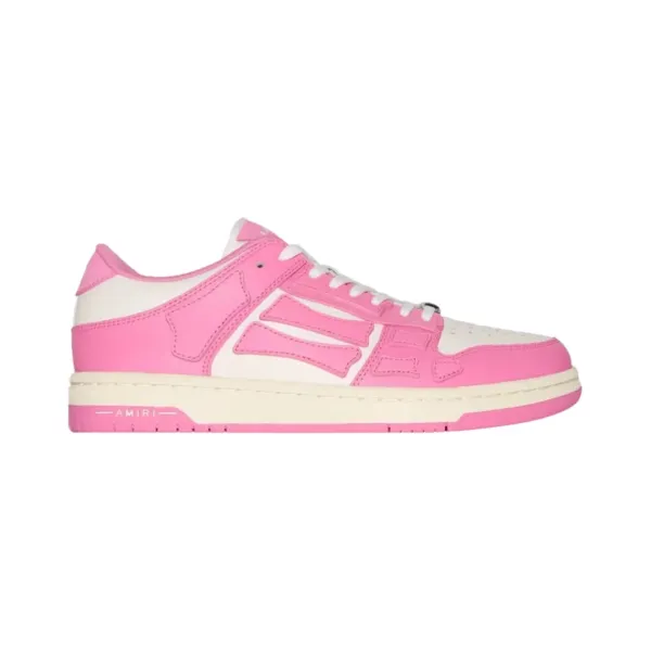 Amiri Bone Sneakers Pink and Cream Sneakers - 1