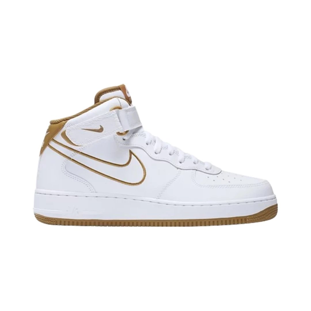 Nike Sneakers Air Force 1 Mid — White Bronze