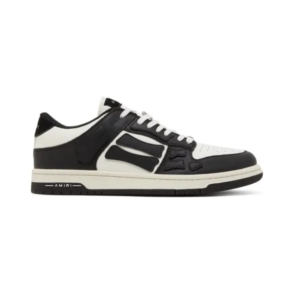 Amiri Bone Low Black and White Sneakers - 1