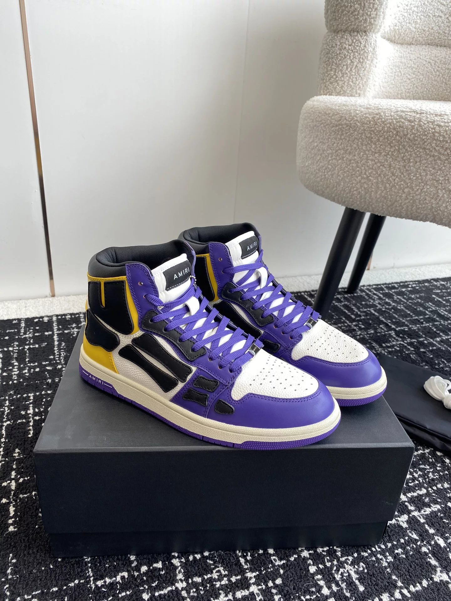AMIRI Sneakers Skel High skeletal-panel high-top image 15