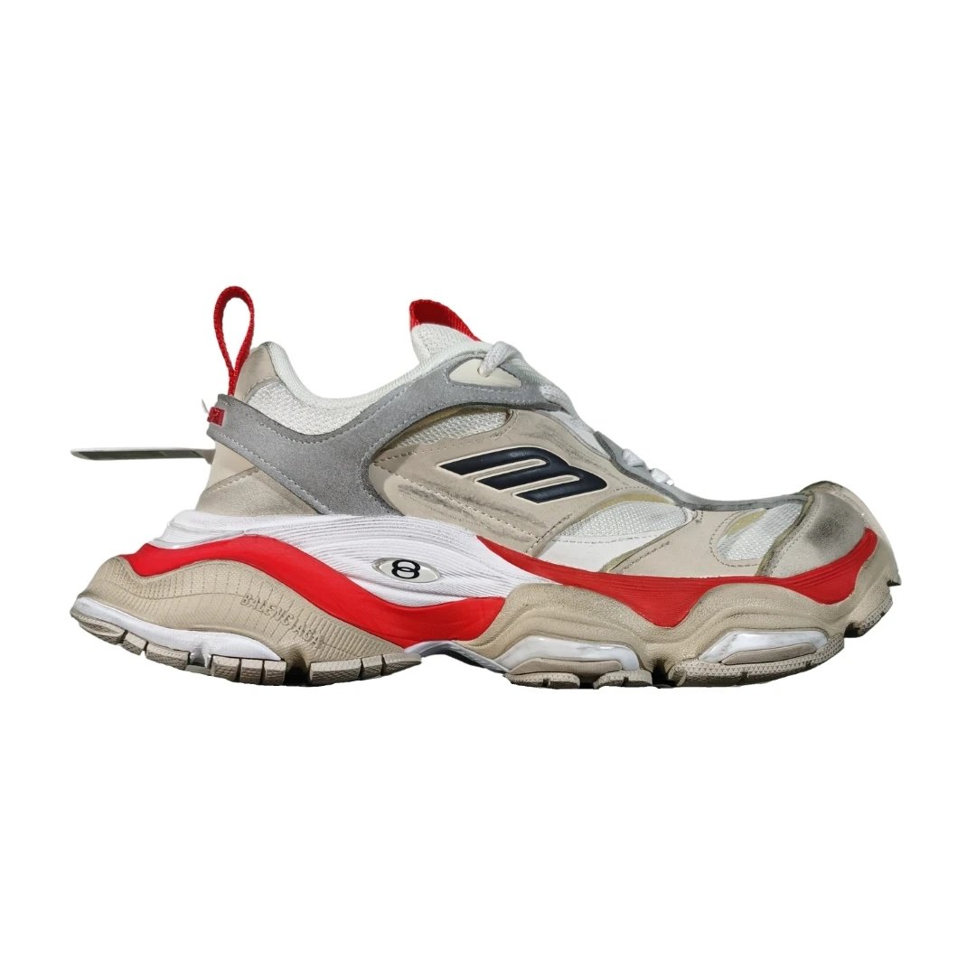 Balenciaga Sneakers Cargo Sneaker — White Red