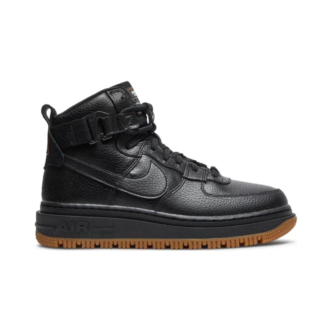 Nike Sneakers Air Force 1 High — Utility 2.0 Black Gum Medium Brown