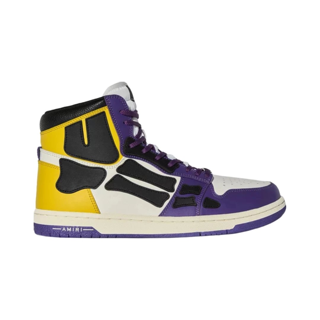 AMIRI Sneakers Skel High skeletal-panel high-top — Purple Gold