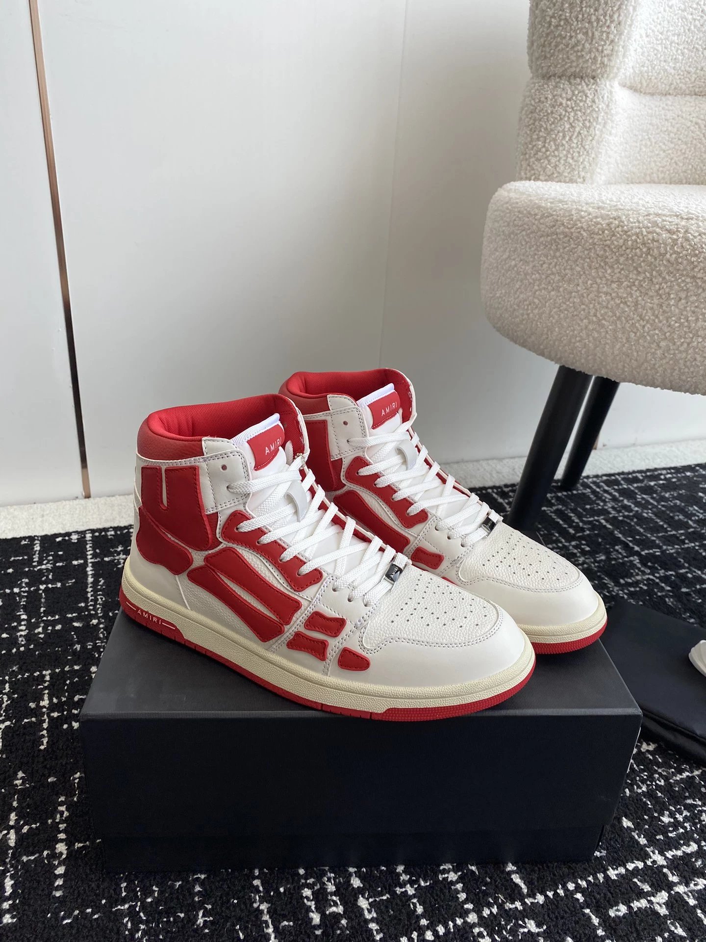 AMIRI Sneakers Skel High skeletal-panel high-top image 7