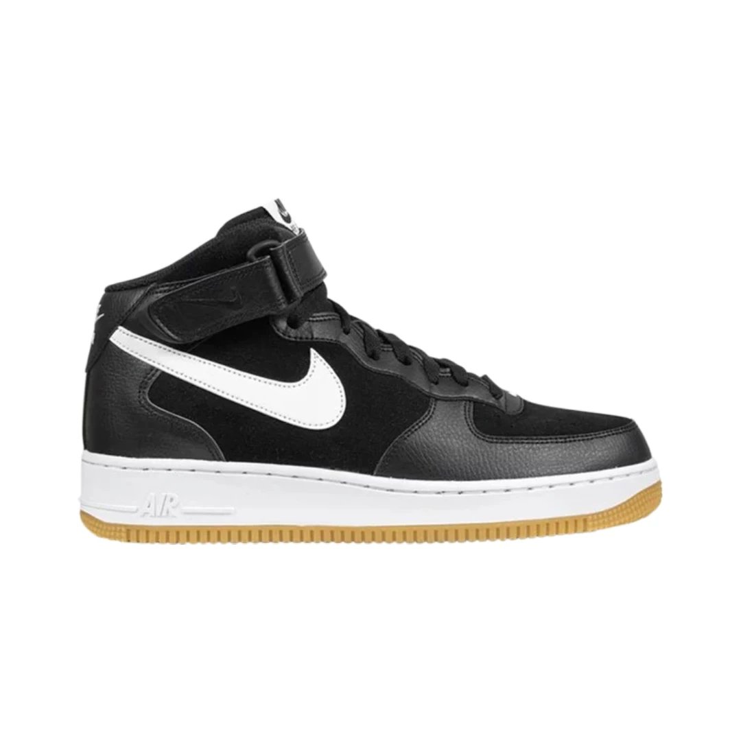 Nike Sneakers Air Force 1 Mid — Black Gum