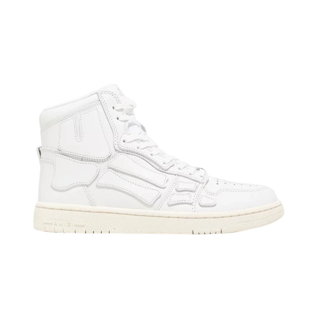AMIRI Sneakers Skel High skeletal-panel high-top — Triple White