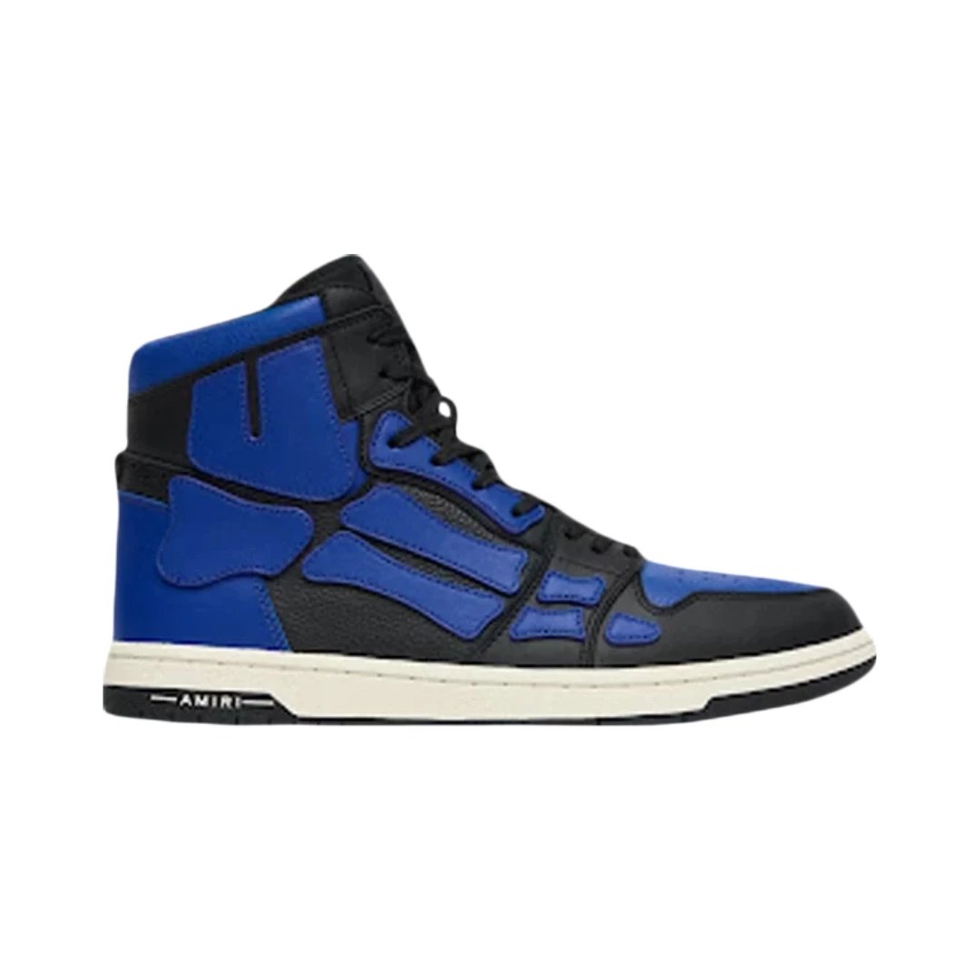 AMIRI Sneakers Skel High skeletal-panel high-top — Black Blue