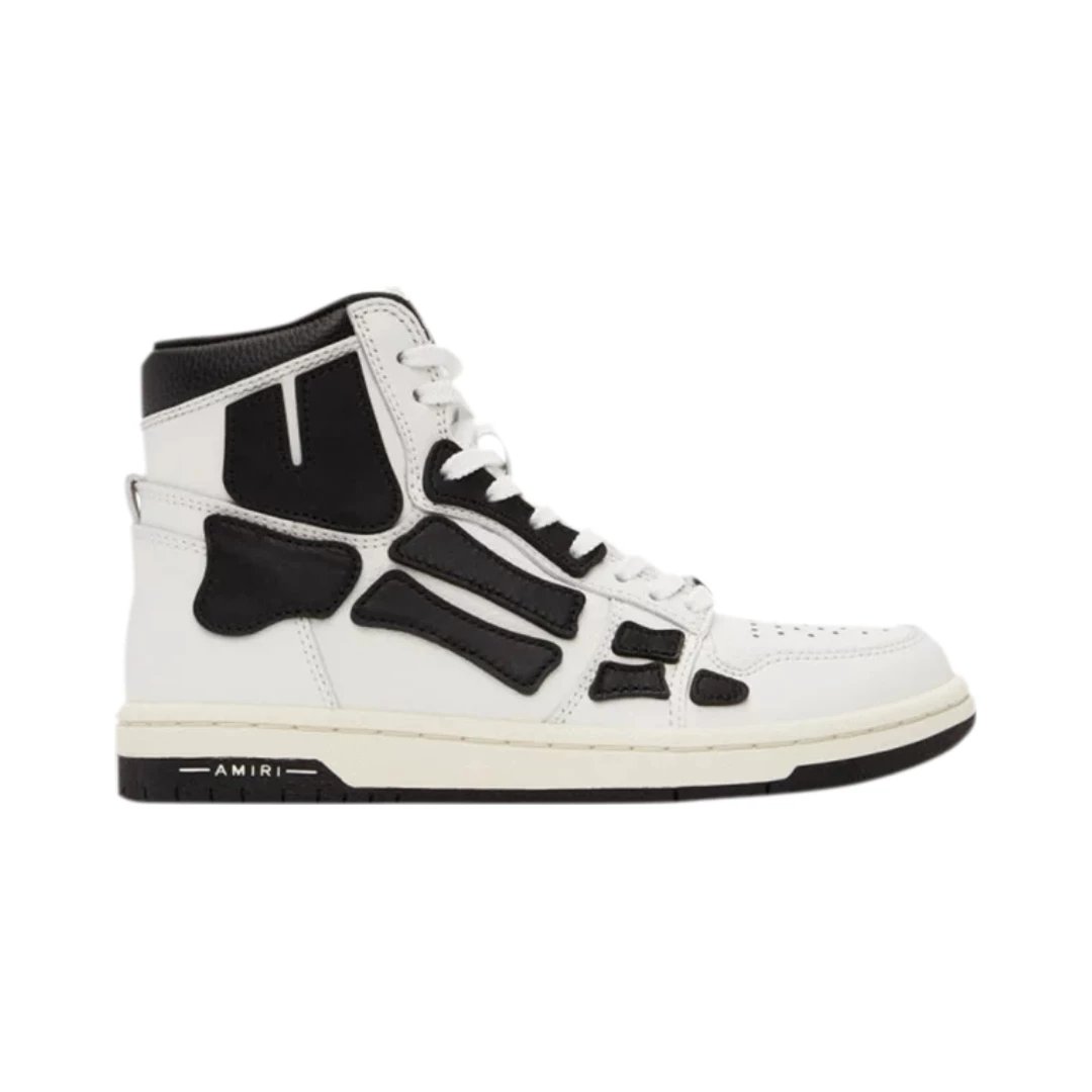 AMIRI Sneakers Skel High skeletal-panel high-top — White Black
