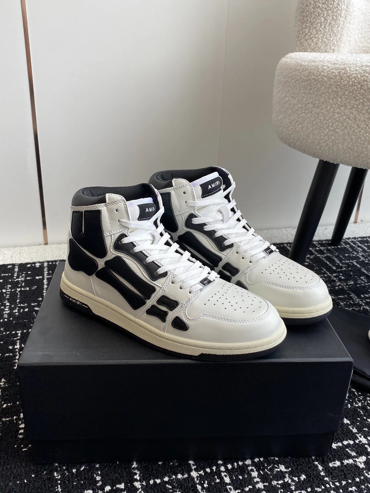 AMIRI Sneakers Skel High skeletal-panel high-top image 4