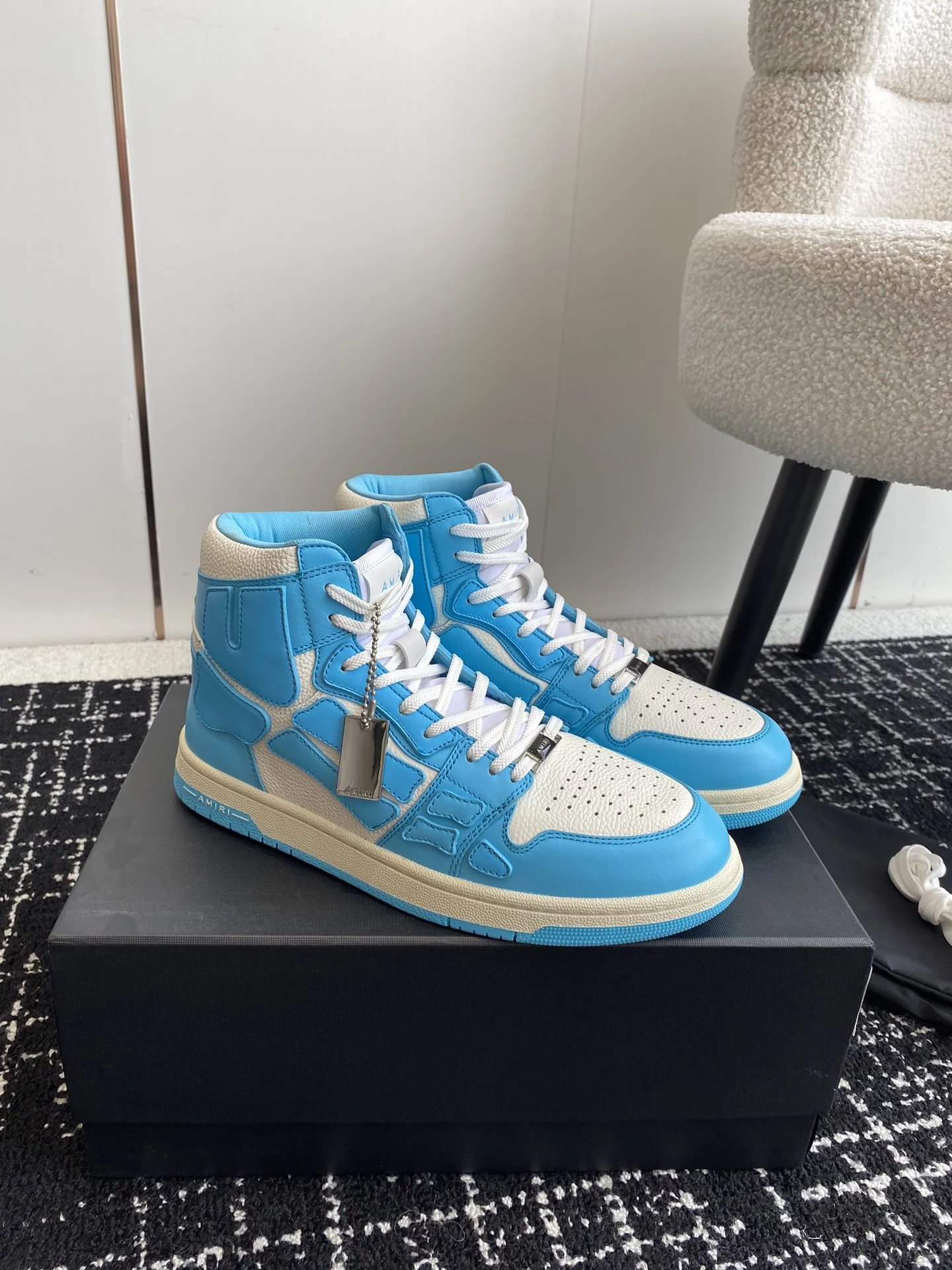 AMIRI Sneakers Skel High skeletal-panel high-top image 10