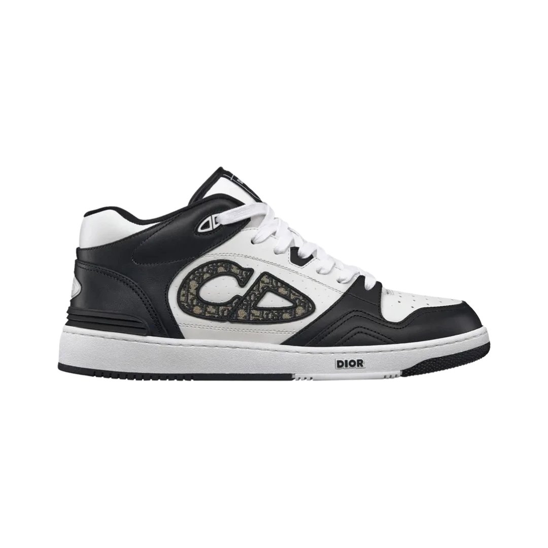 Dior Sneakers B57 low-top — MID Dior Oblique - Black White