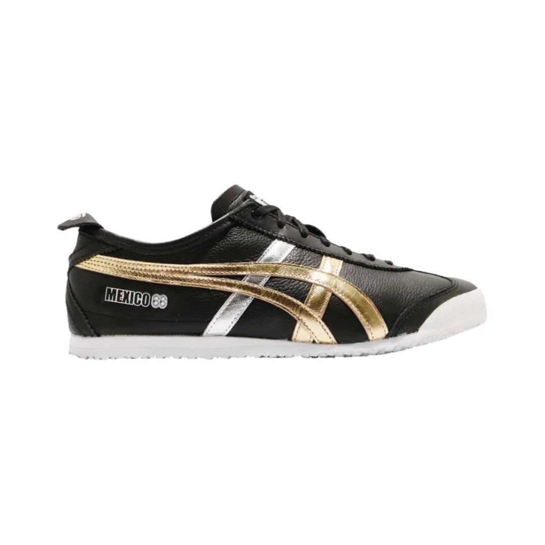 Onitsuka Tiger Sneakers Mexico 66 — Black Gold Metallic