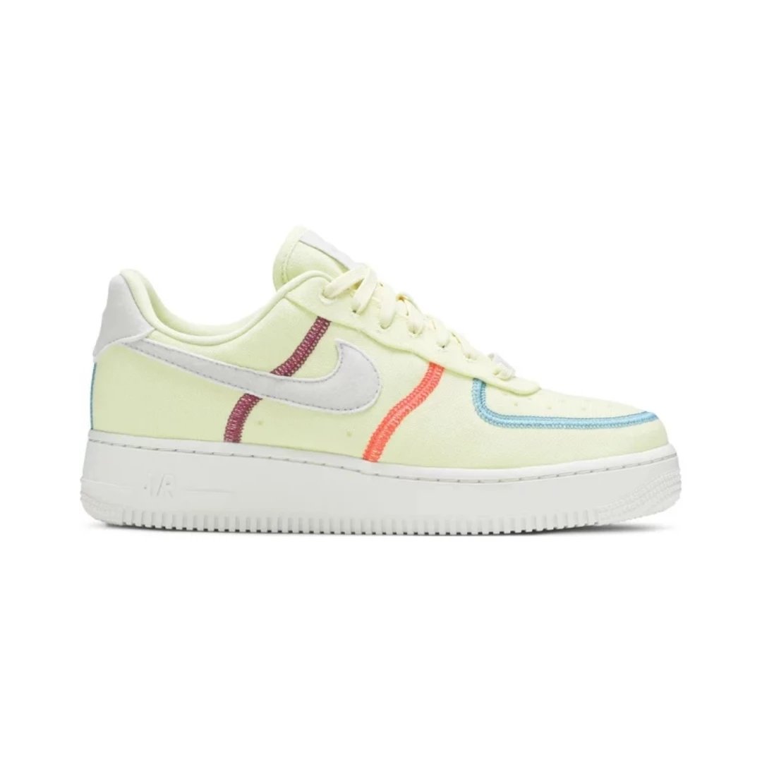 Nike Sneakers Air Force 1 Low — Stitched Canvas - Life Lime