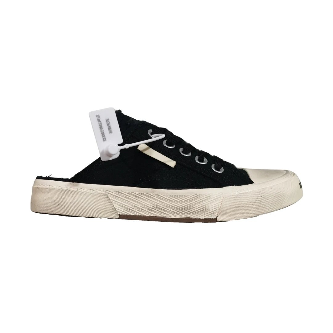 Balenciaga Paris Low and Mid — Black Slipper