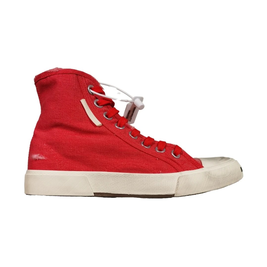 Balenciaga Paris Low and Mid — Red High