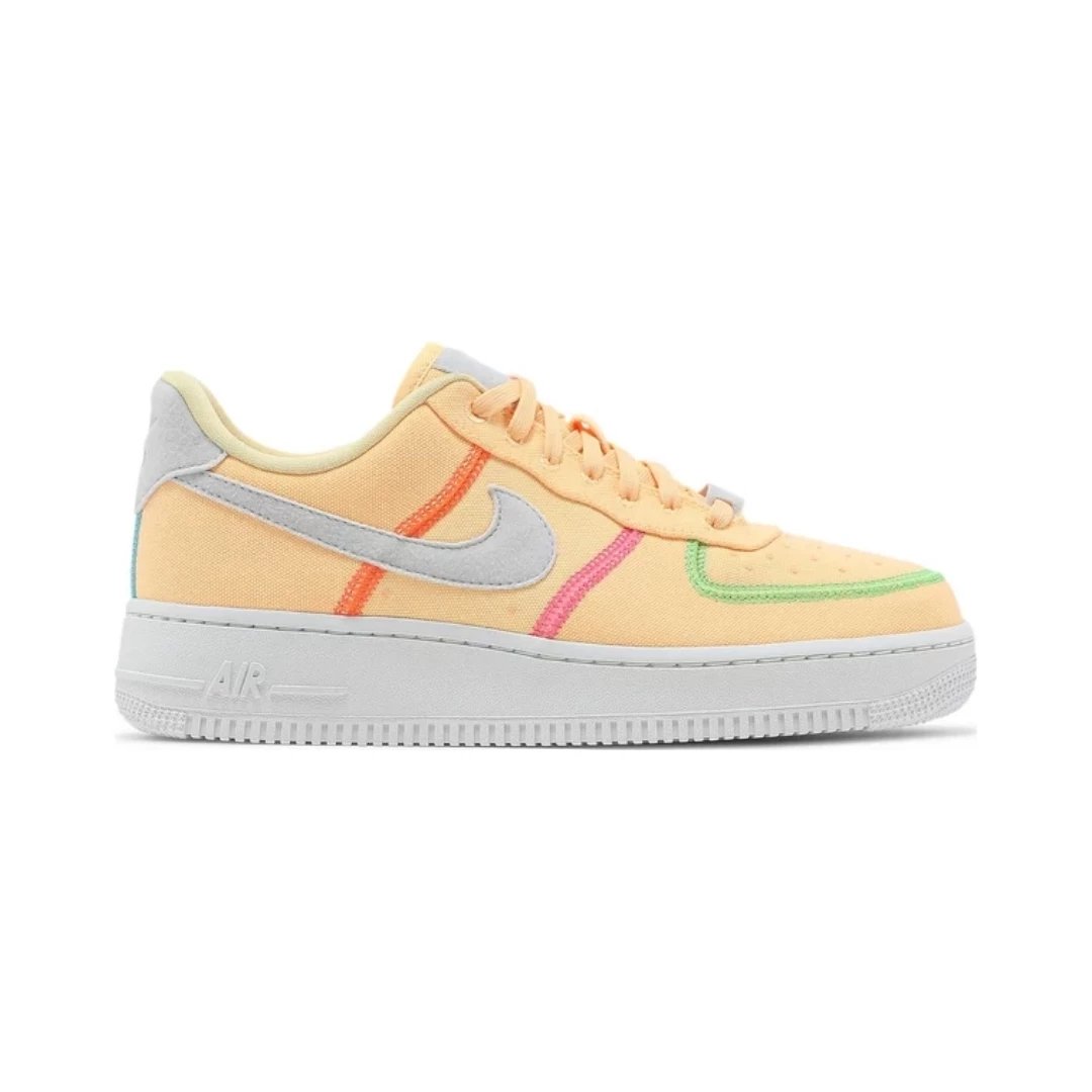 Nike Sneakers Air Force 1 Low — Stitched Canvas - Melon Tint