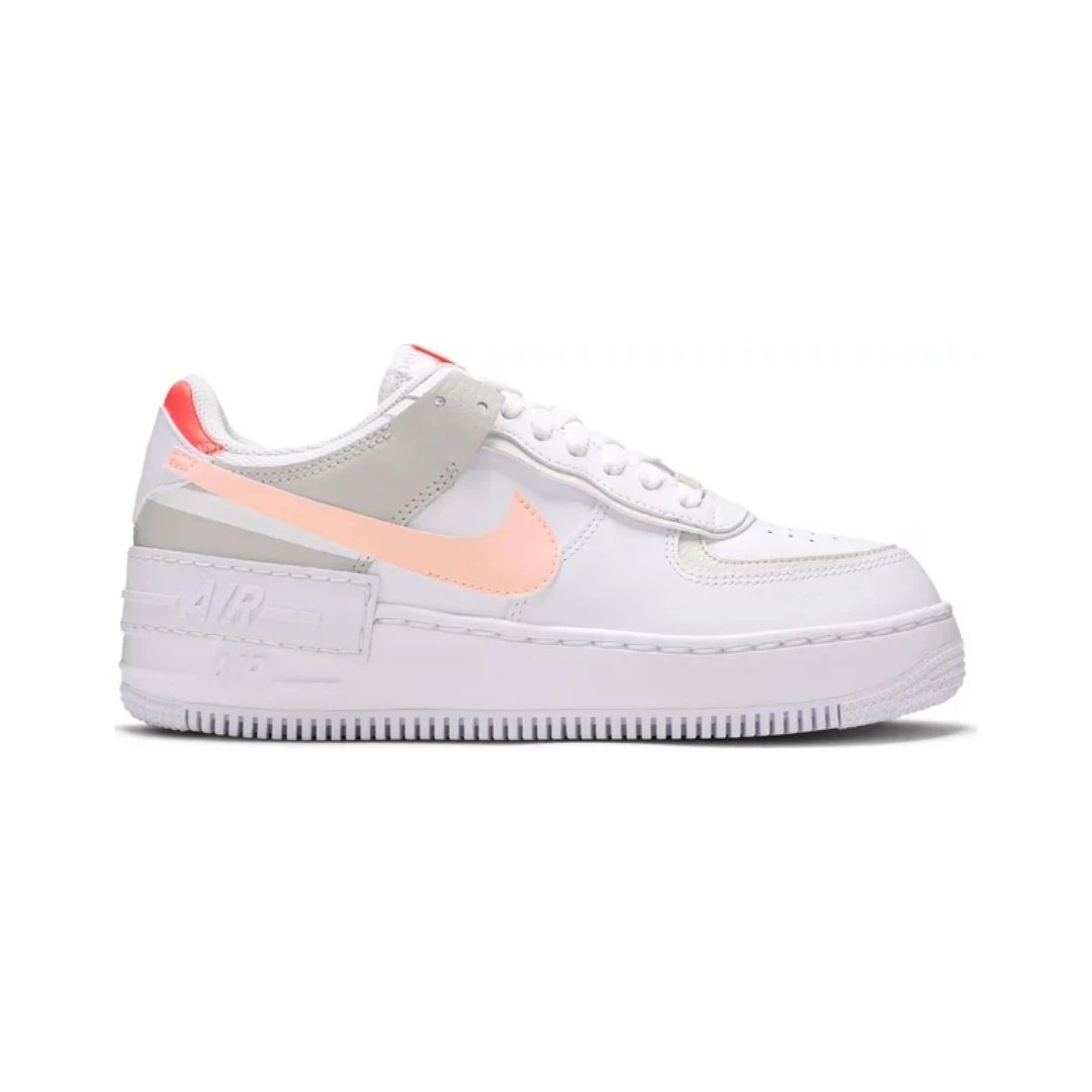 Nike Sneakers Air Force 1 Low — White Bright Mango