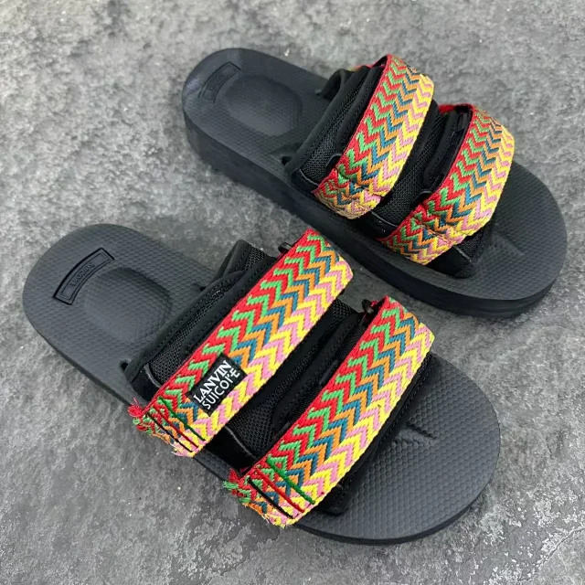 Lanvin Sandals Suicoke double-strap woven slides product detail image 2