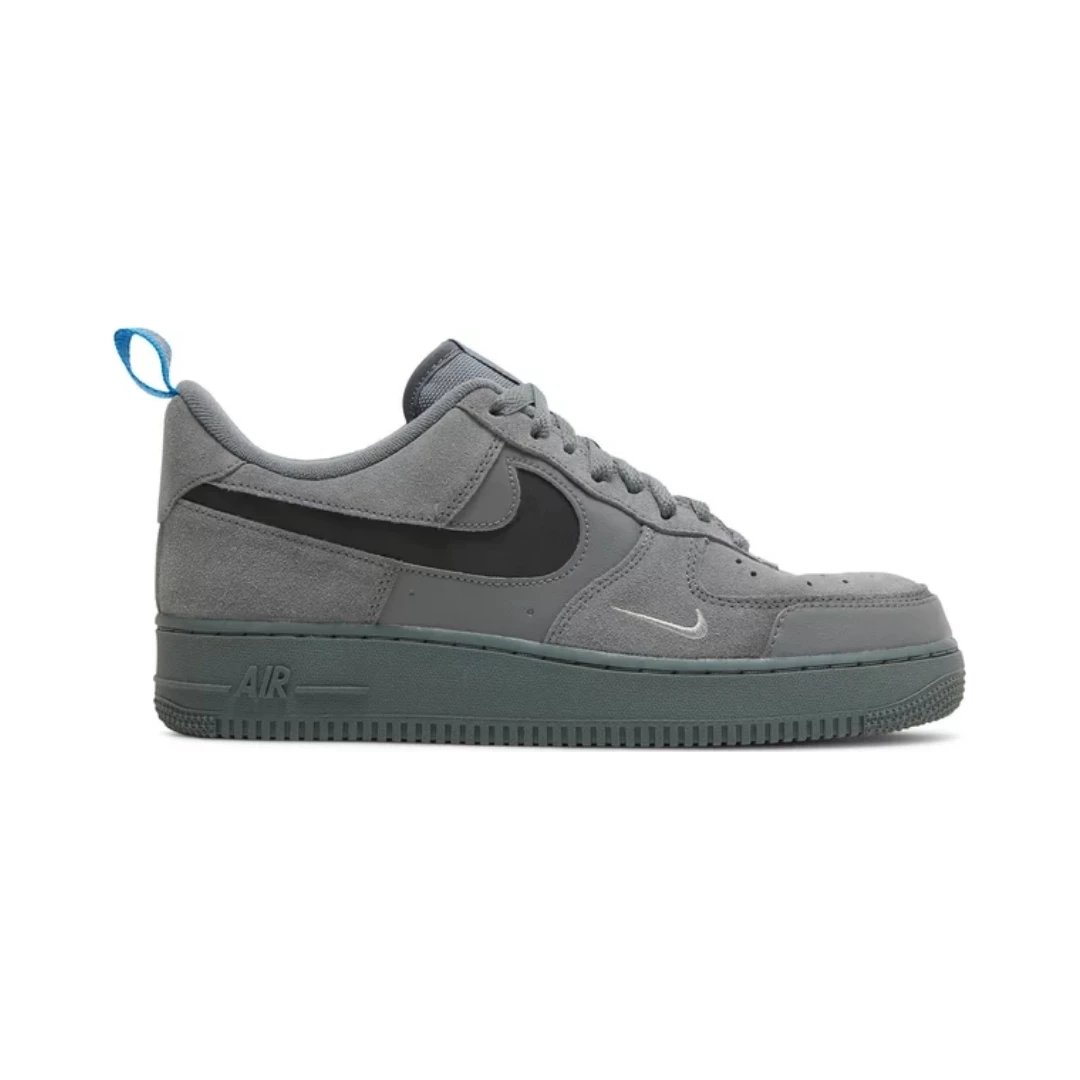 Nike Sneakers Air Force 1 Low — Cut Out Swoosh-Grey