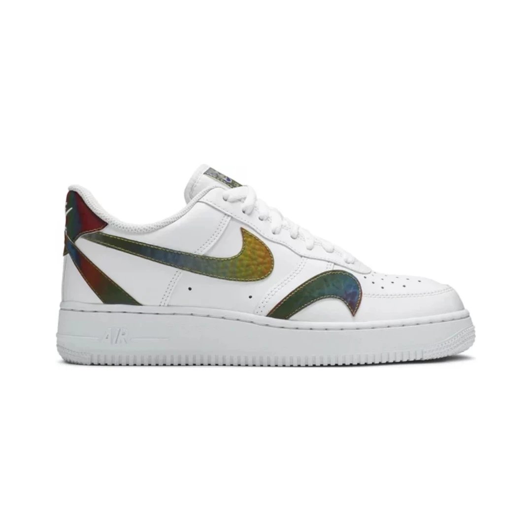 Nike Sneakers Air Force 1 Low — Misplaced Swoosh - White