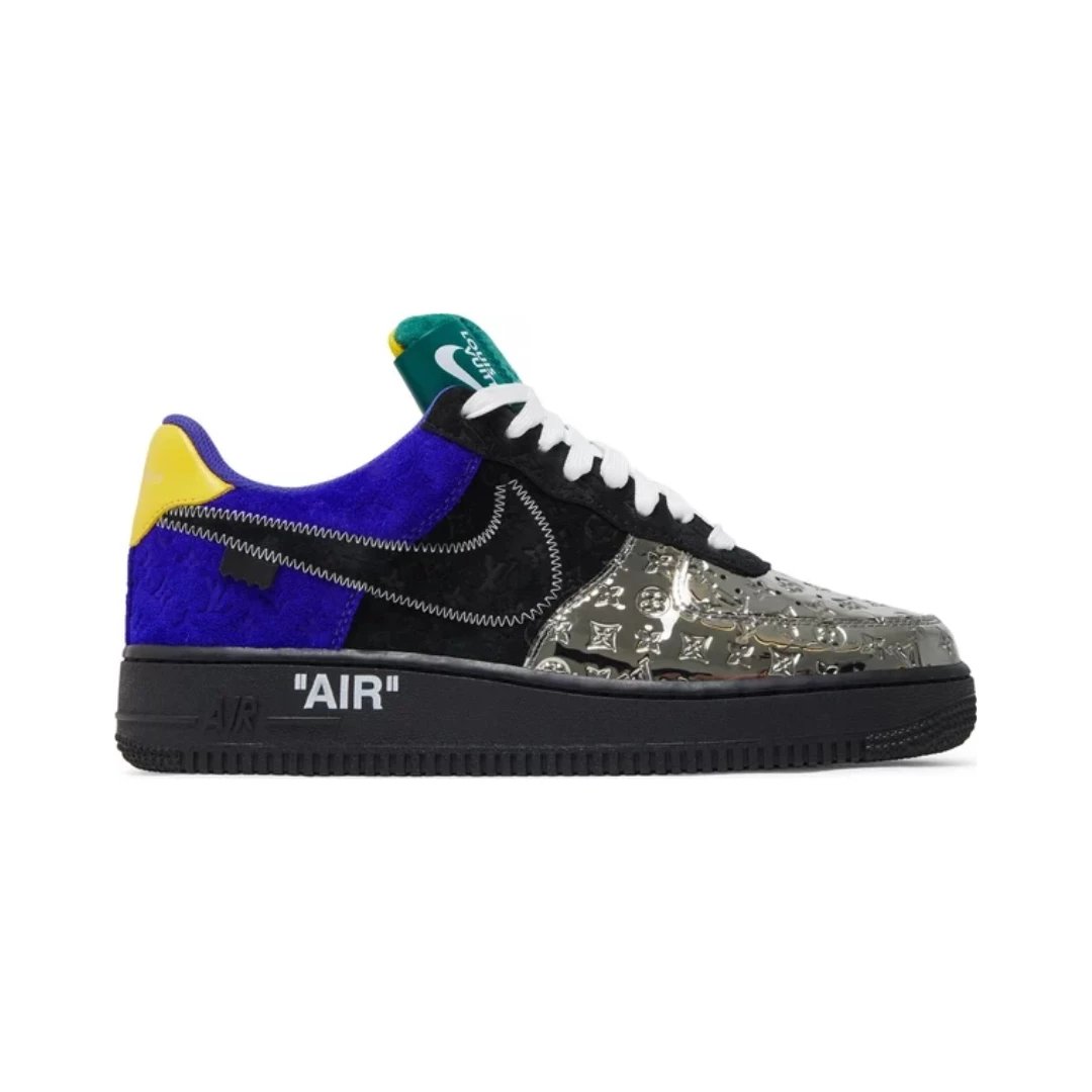 Nike Sneakers Air Force 1 Low — Louis Vuitton Multi-Color Patchwork