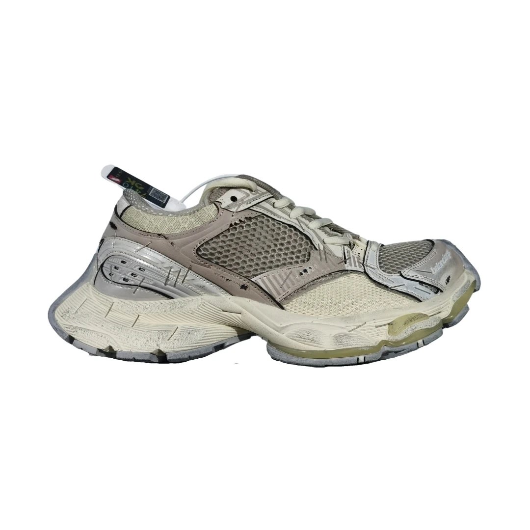 Balenciaga Sneakers Stapler — White Khaki