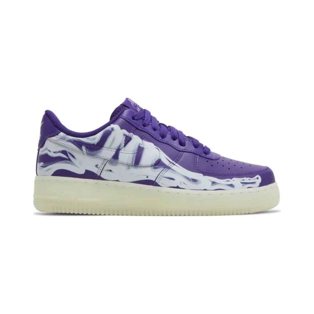 Nike Sneakers Air Force 1 Low — Purple Skeleton