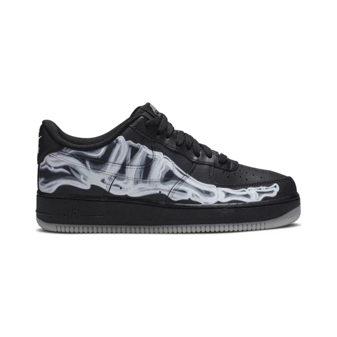 Nike Sneakers Air Force 1 Low — Black Skeleton