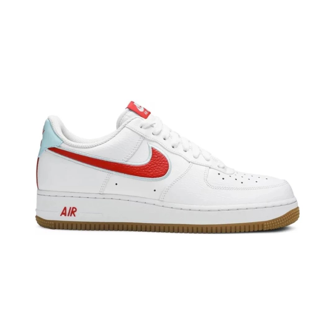 Nike Sneakers Air Force 1 Low — White Chile Red