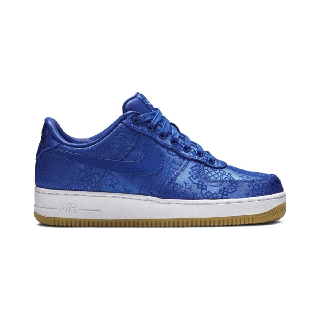 Nike Sneakers Air Force 1 Low — CLOT Royal Silk