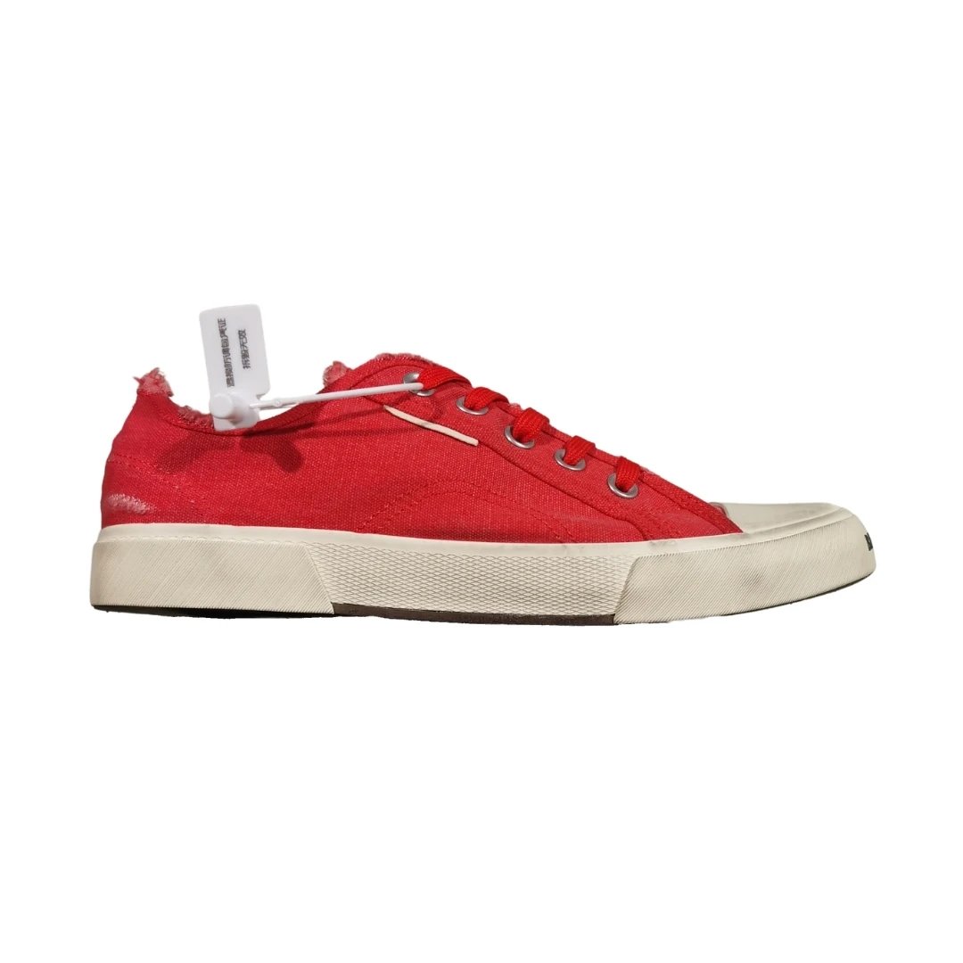 Balenciaga Paris Low and Mid — Red low