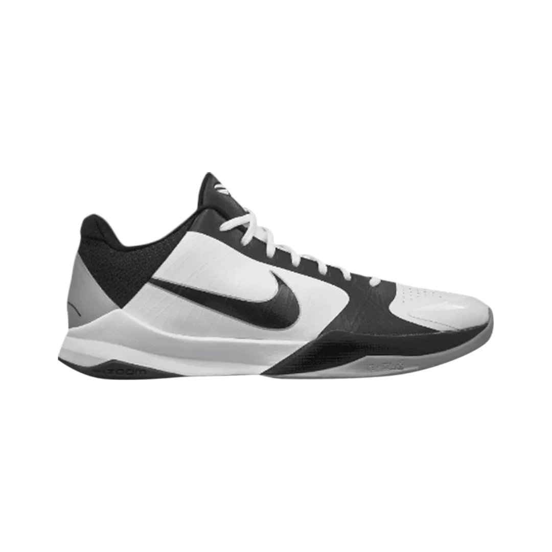 Nike Sneakers Kobe 5 Basketball — White Black