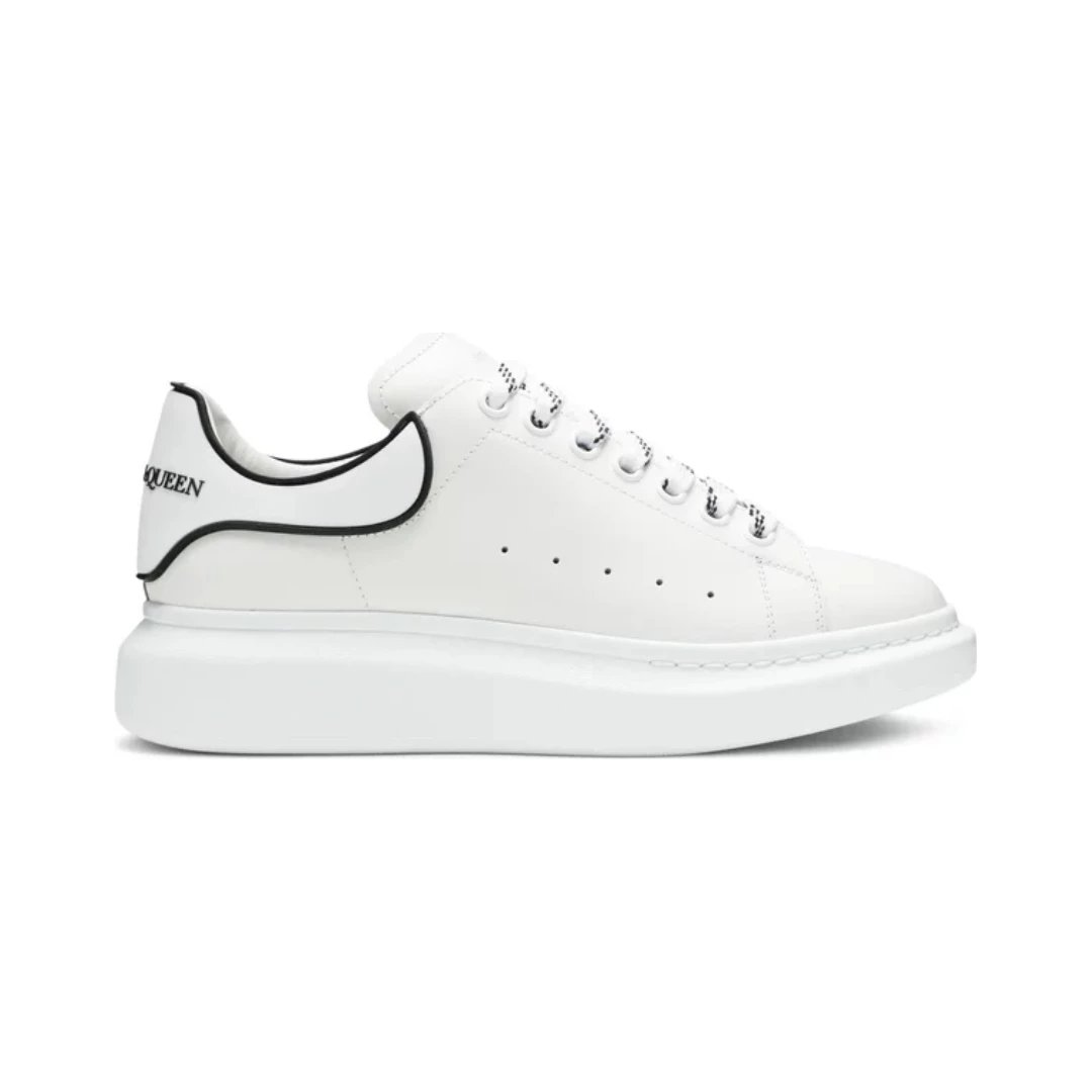 Alexander McQueen Sneakers Oversized Sneaker — White Black Sketch Tail