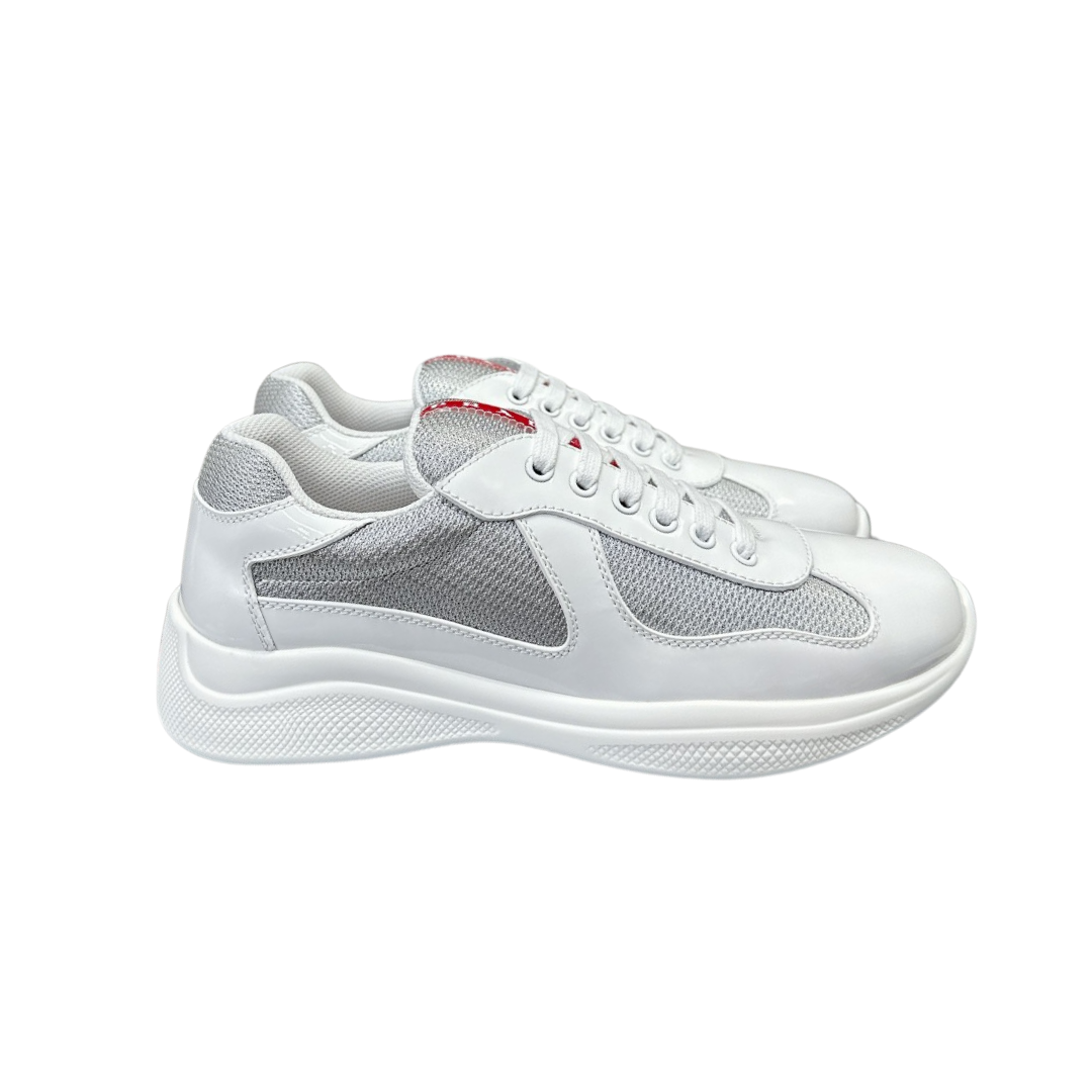 Prada Sneakers America's Cup — White Grey