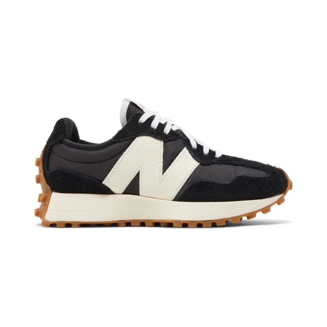 New Balance Sneakers 327 — Black White Gum