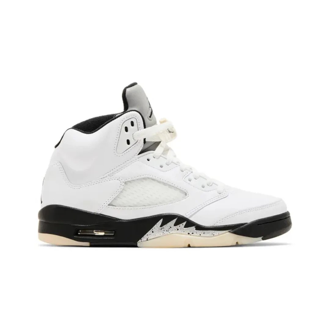 Jordan Sneakers Air 5 — White Black