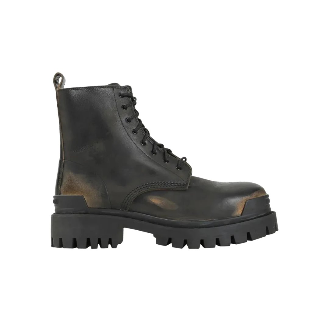 Worn-Out - Black Brown